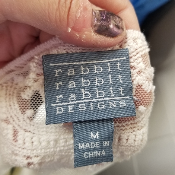 Vtg 90a y2k white mesh sheer one button cardigan - Picture 7 of 9